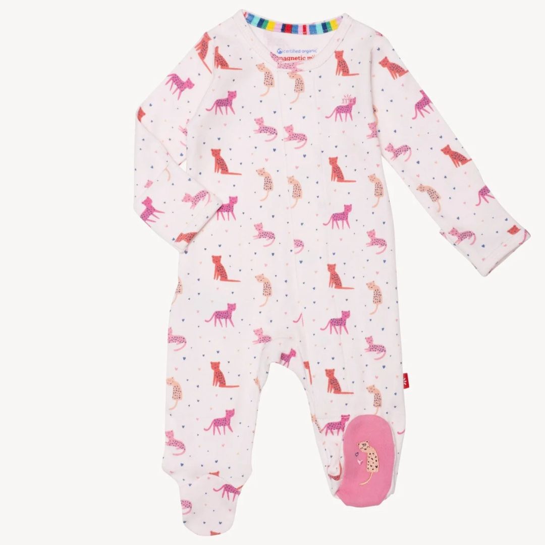 Magnetic Me Organic Cotton Footie