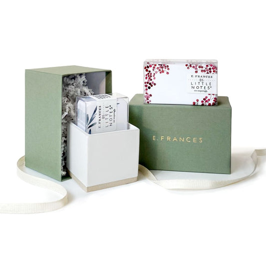 E. Frances Litte Notes Ceramic Holder