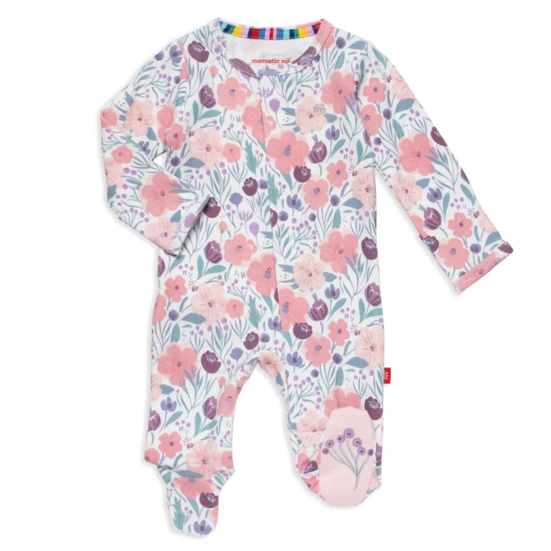 Magnetic Me Organic Cotton Footie
