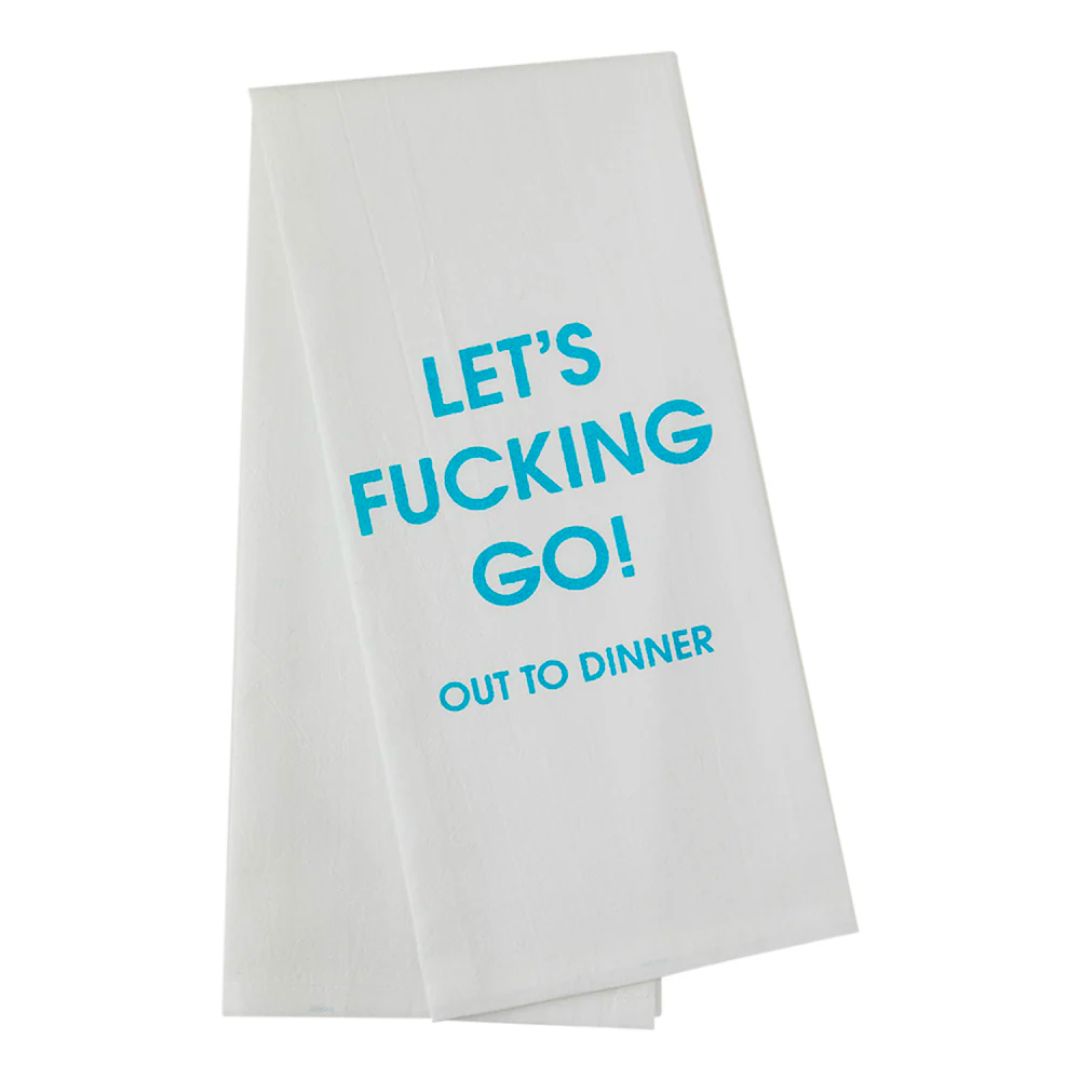 Chez Gagne Tea Towel
