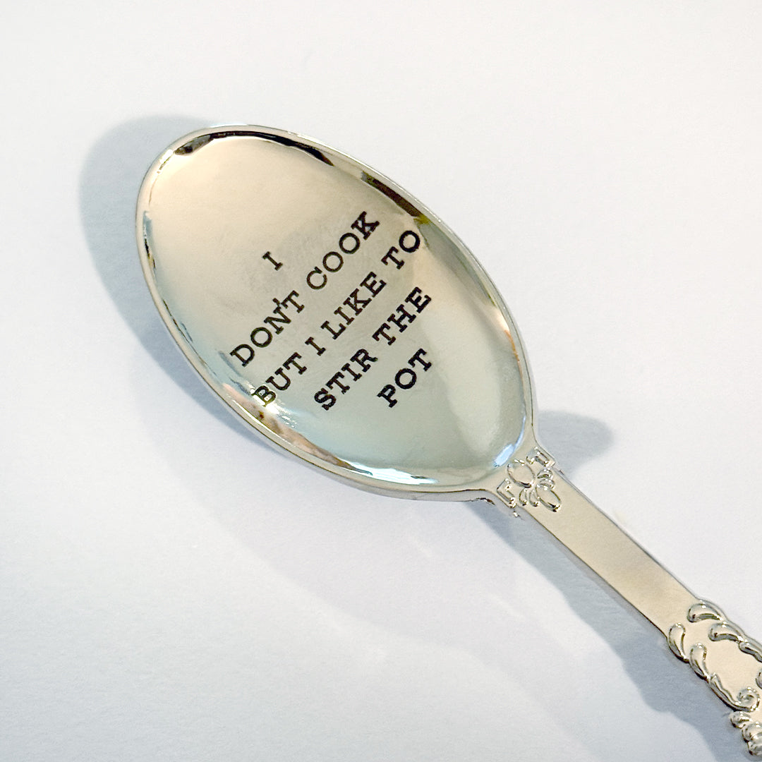 Engraved Decorative Spoon
