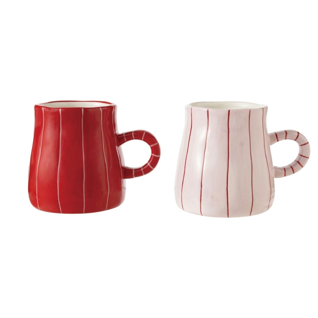 Holiday Striped Mug