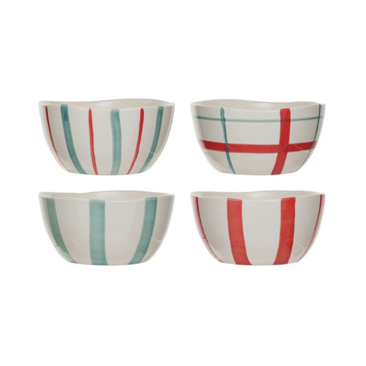 Holiday Hand Painted Bowl