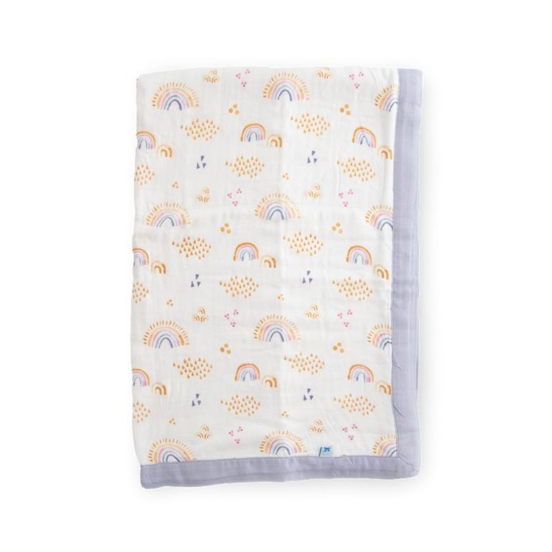 Little Giraffe Deluxe Cotton Muslin Swaddle