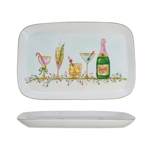 Holiday Stoneware Platter