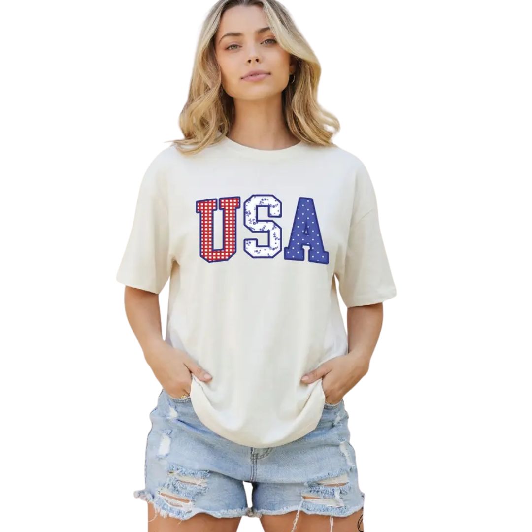USA Pattern Top