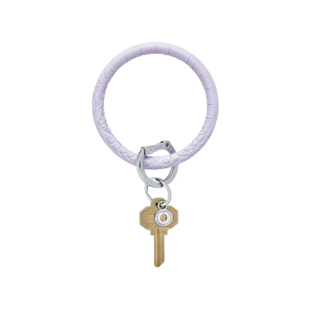 O-Venture Leather Croc Key Ring