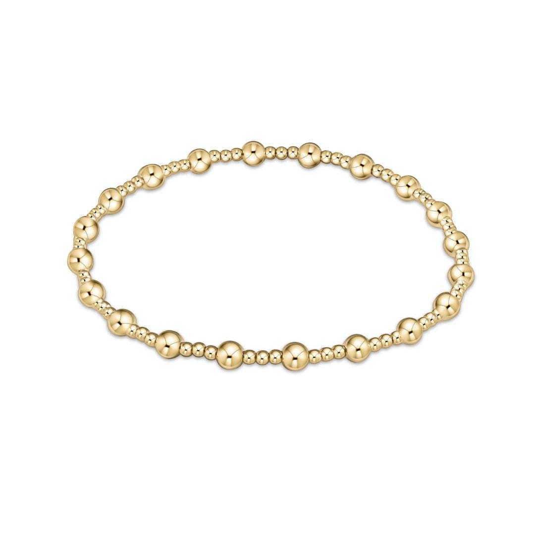E Newton Classic Sincerity Gold Bracelet