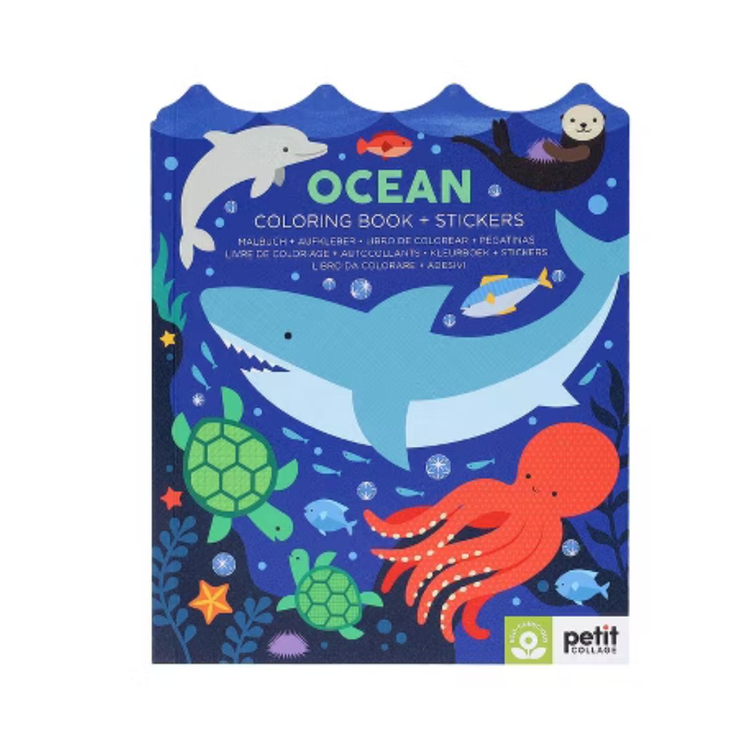 Coloring Book & Stickers
