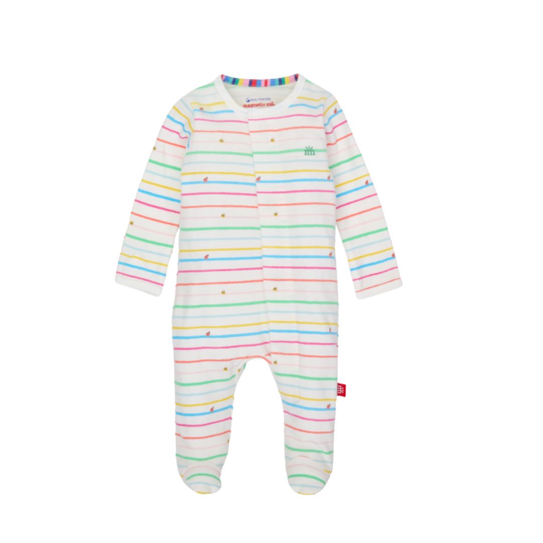 Magnetic Me Organic Cotton Footie