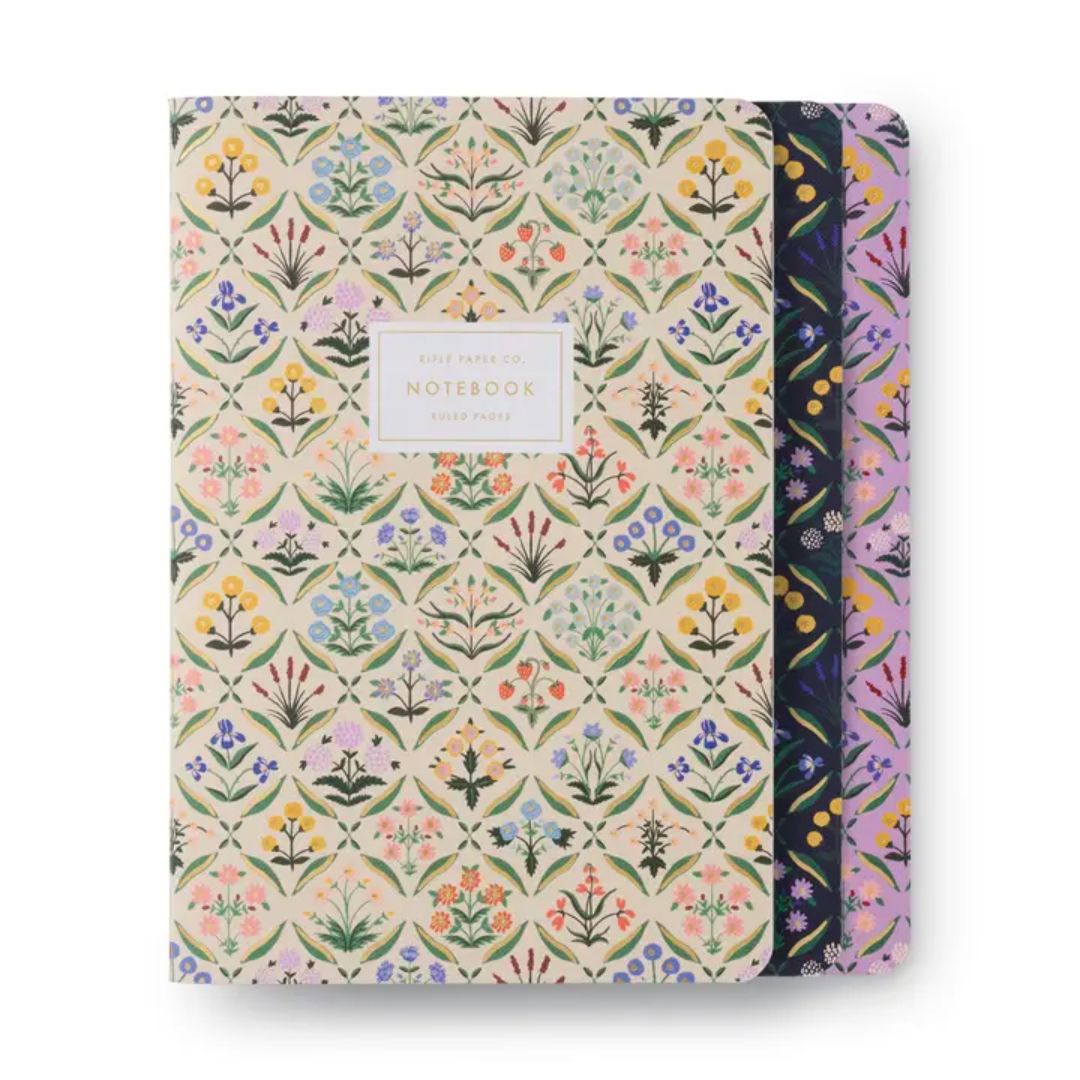 Rifle Paper Set of 3 Notebooks