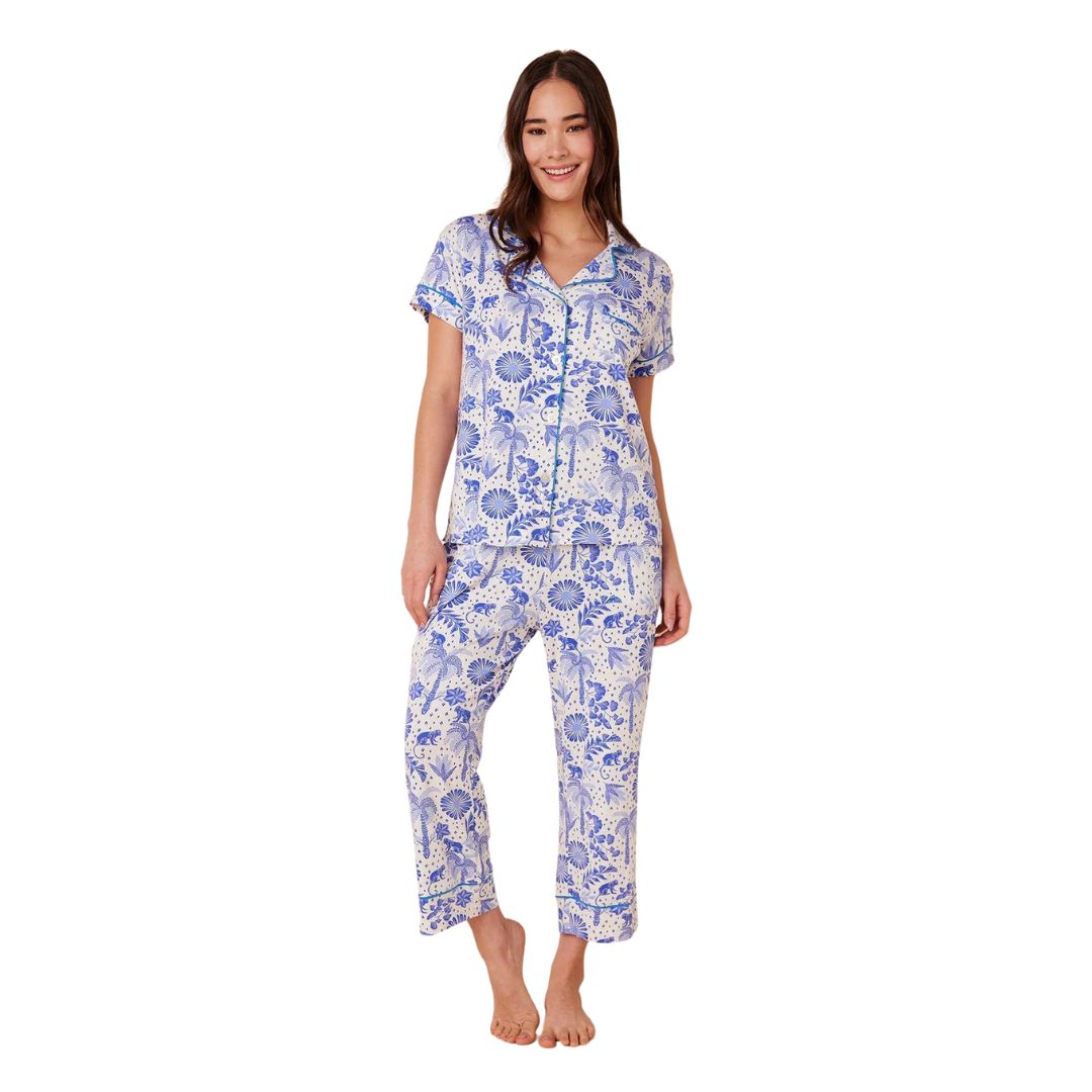Cat's PJs Pima Knit Capri Set