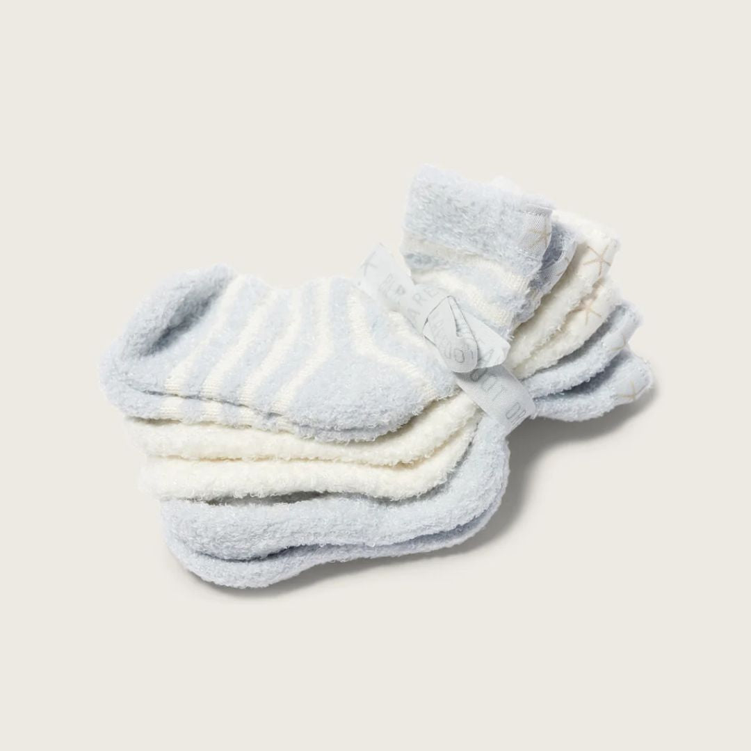 Barefoot Dreams CozyChic Lite® Infant 3 Pack Sock Set