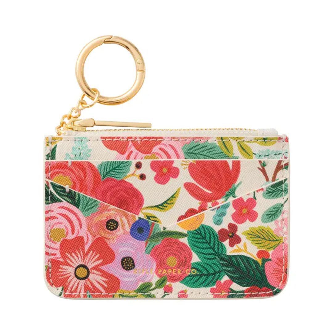Rifle Paper Key Ring Card Case