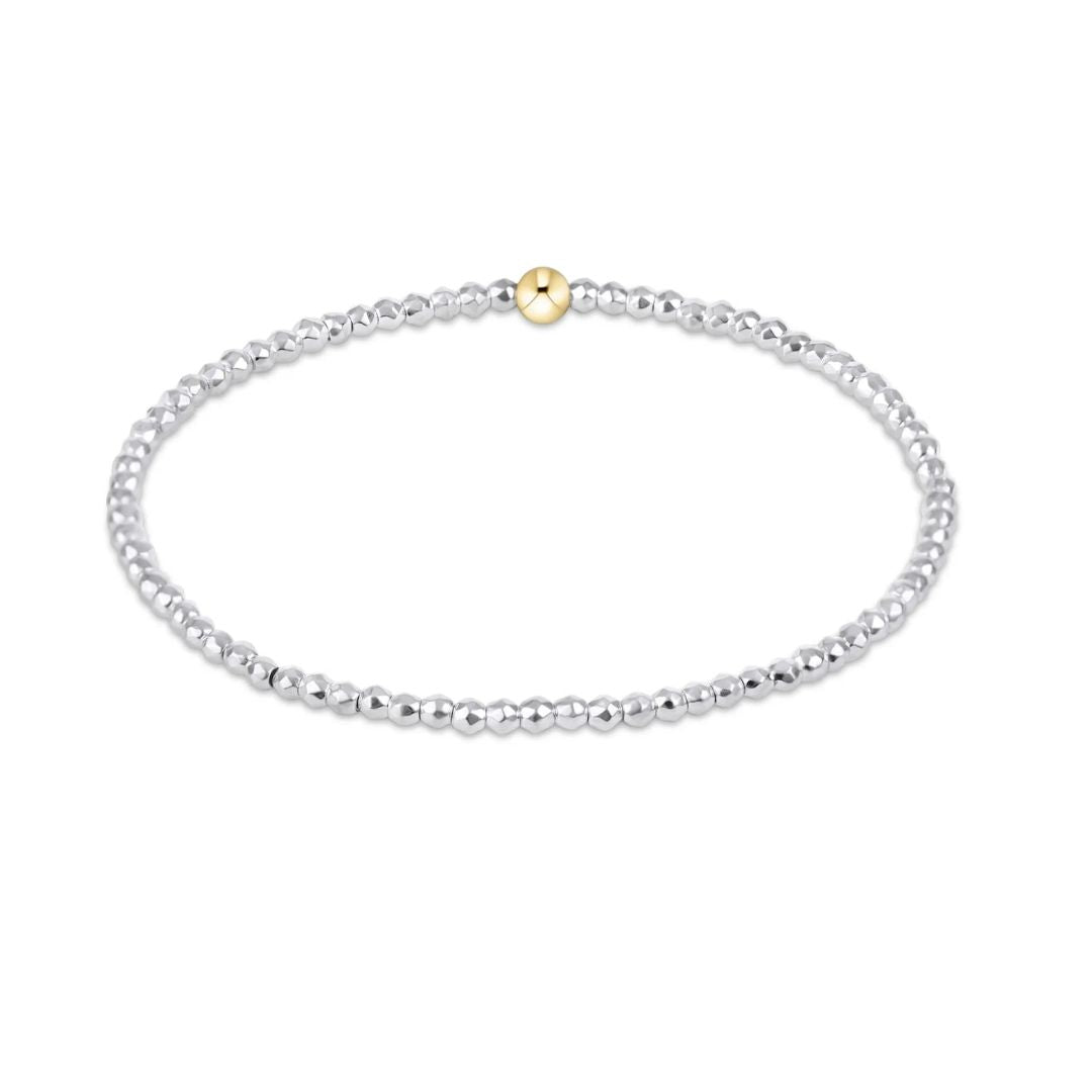 E Newton Hematite 2mm Bracelet