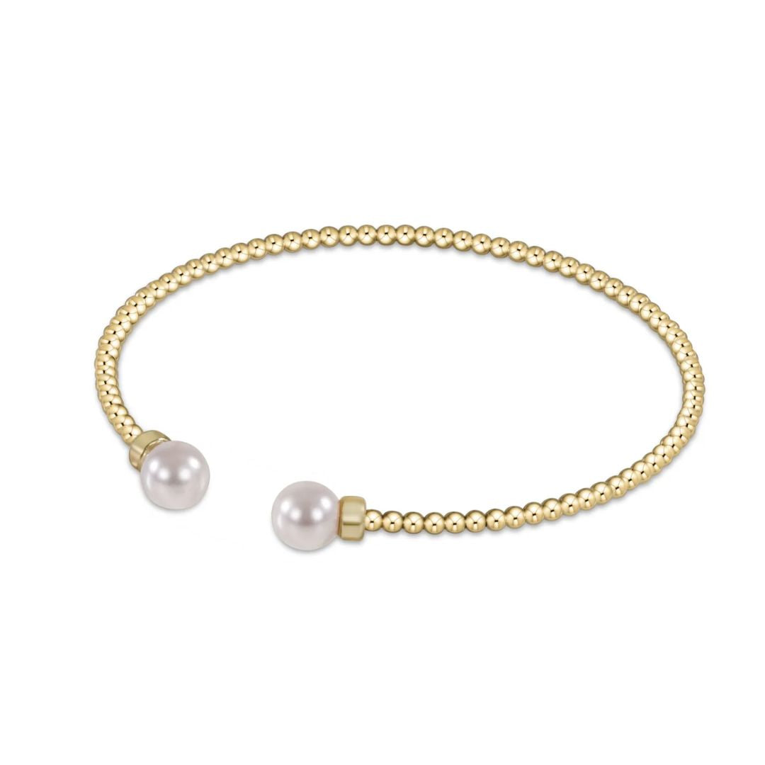 E Newton Classic Gold Cuffs