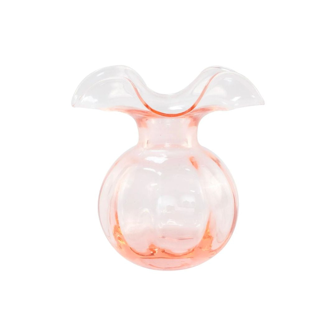 Vietri Hibiscus Glass Bud Vase