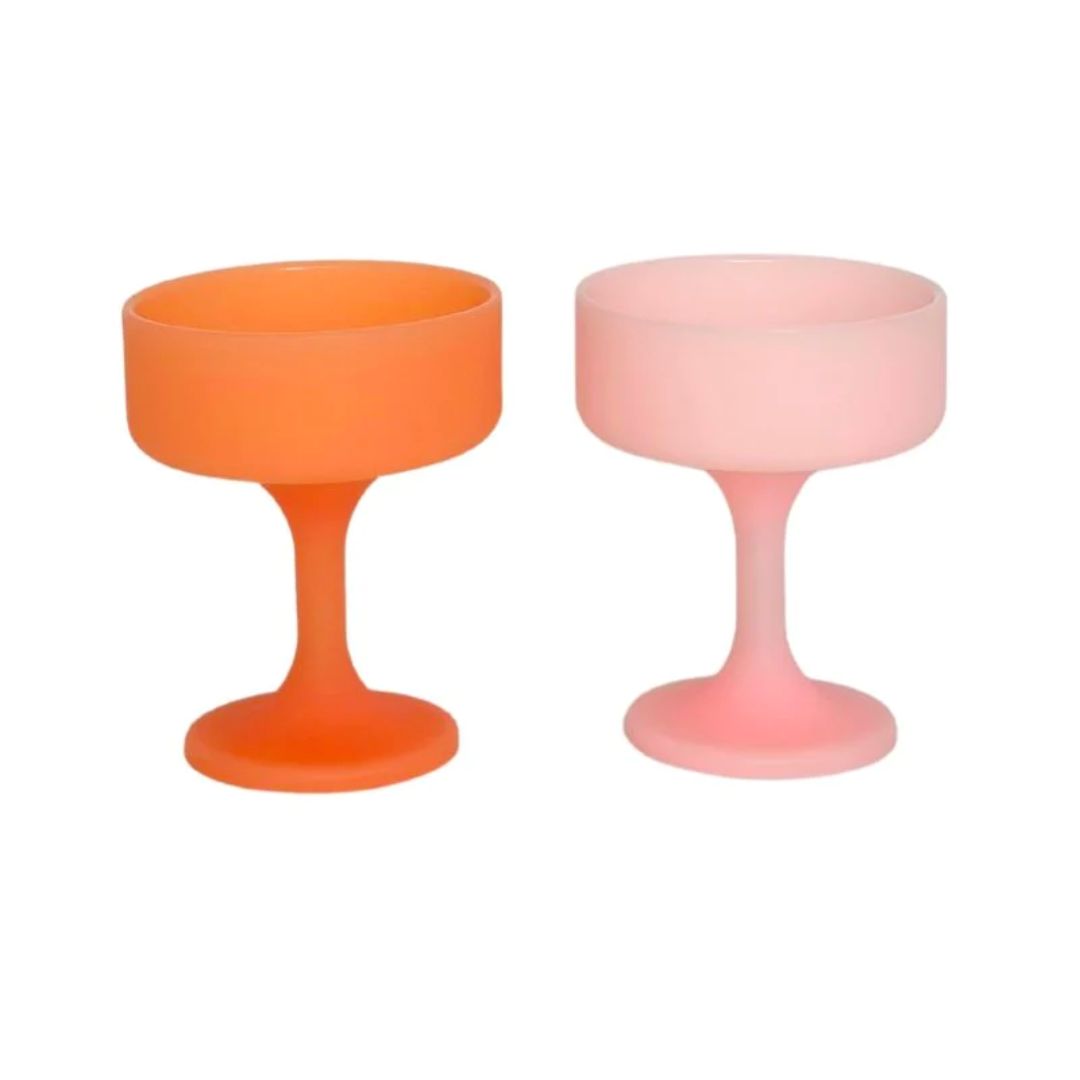 Silicone Unbreakable Cocktail Coupes