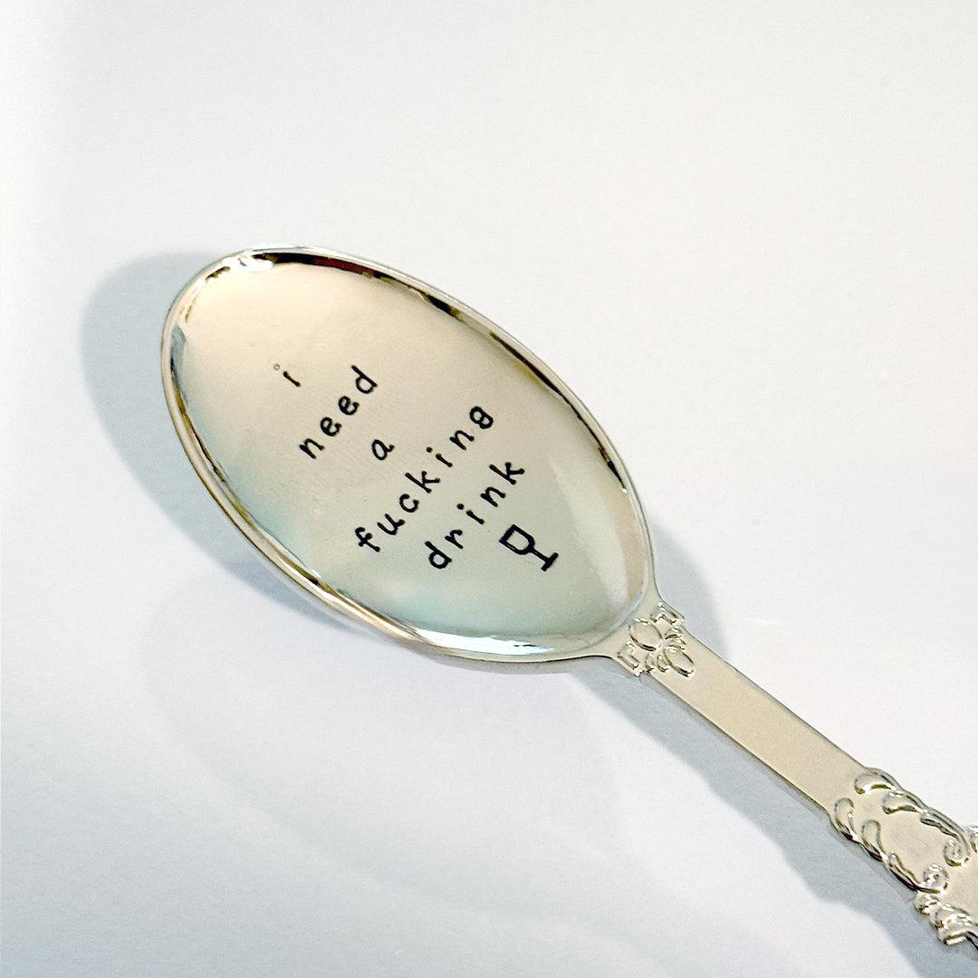 Engraved Decorative Spoon