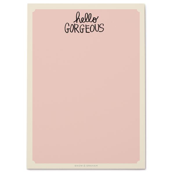 Snow and Graham Notepad