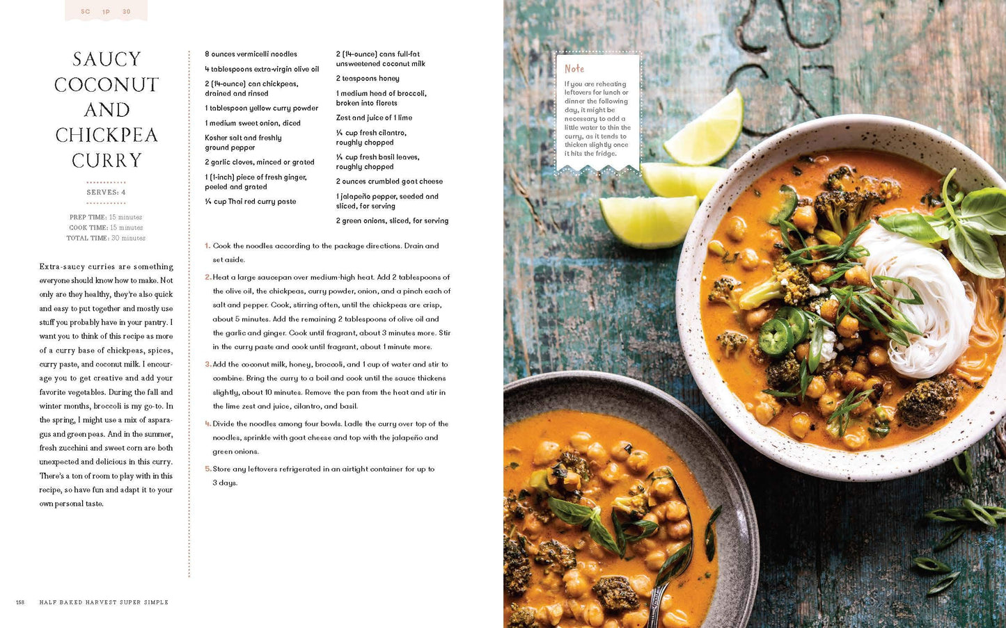 Half Baked Harvest Super Simple Cookbook