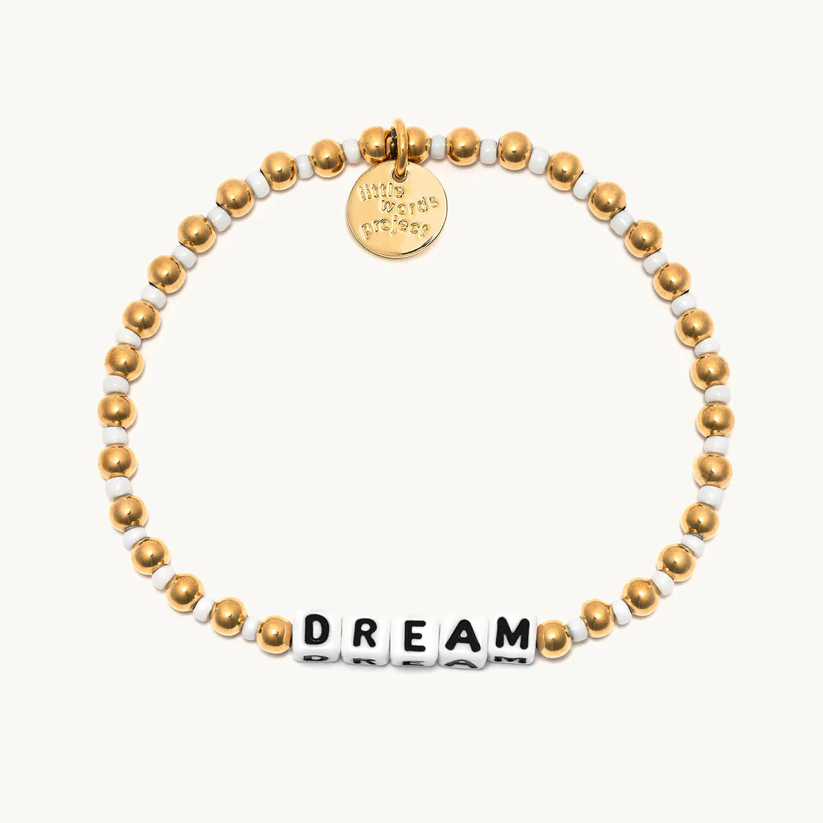 Little Words Project Waterproof Gold Bracelet