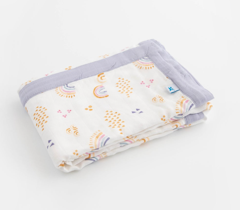 Little Unicorn Deluxe Baby Blanket