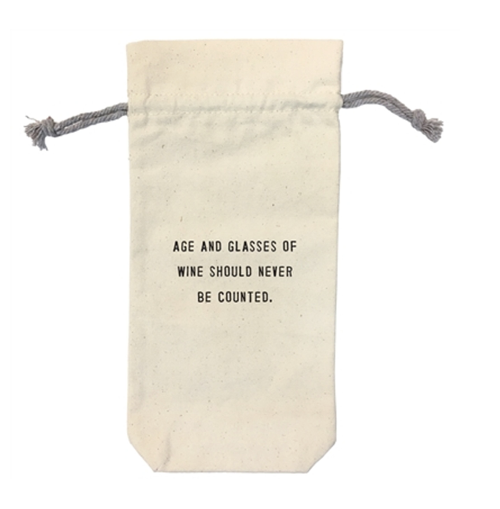 Sugarboo Canvas Wine Bag