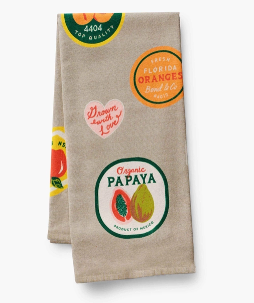 Rifle Paper Tea Towel
