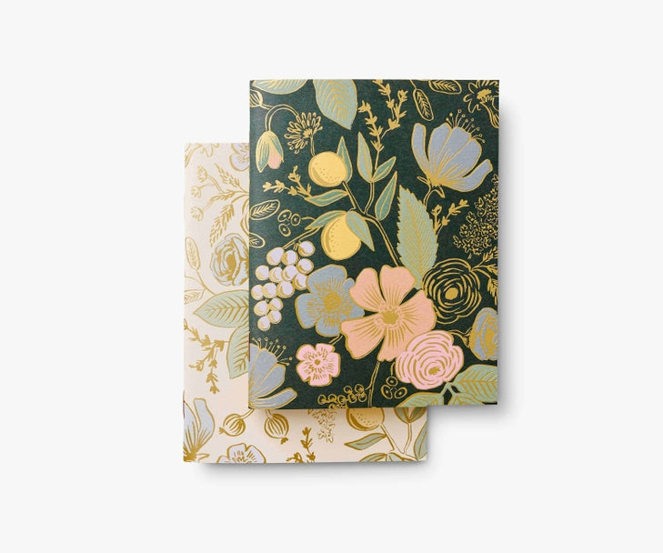 Rifle Paper Pair of 2 Pocket Notebooks