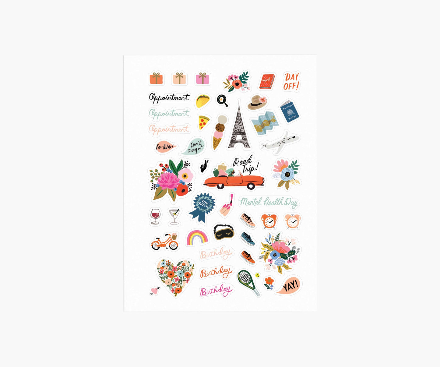 Rifle Paper Sticker Sheets