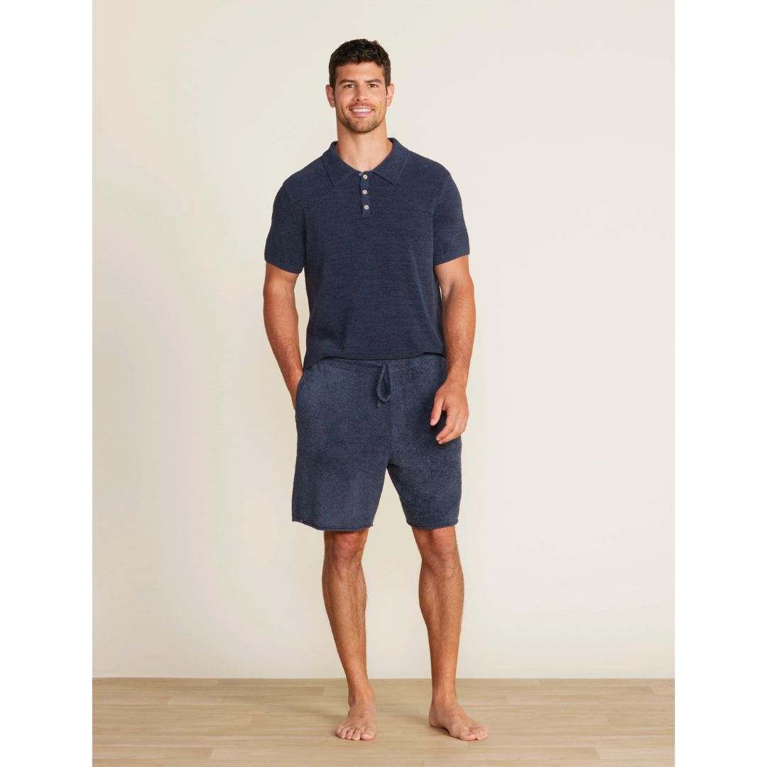 Barefoot Dreams CozyChic Lite® Men's Rolled Edge Shorts