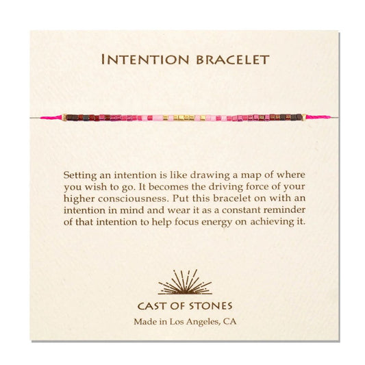 Cast of Stones Intention Bracelet