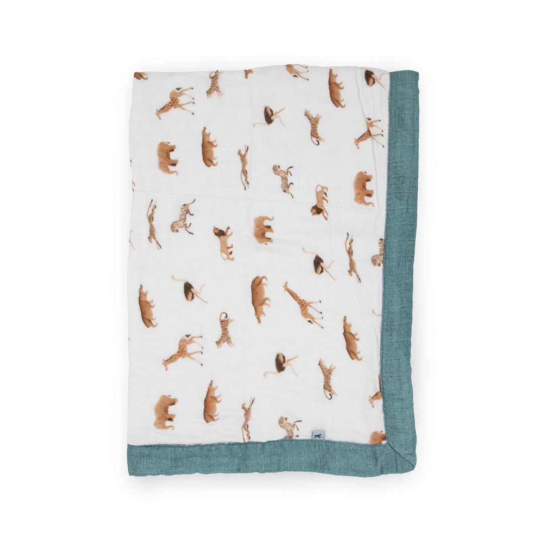 Little Unicorn Organic Cotton Muslin Quilt