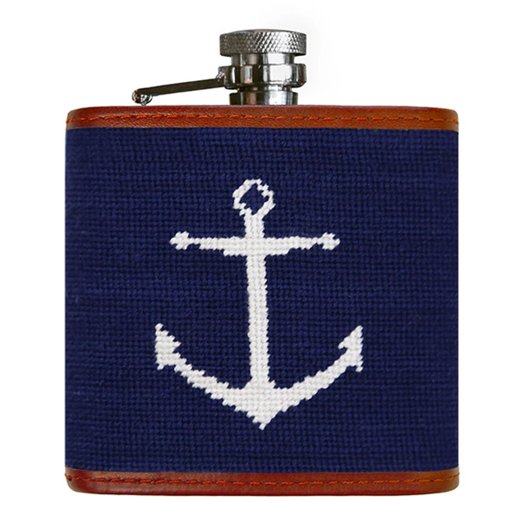 Smathers & Branson Needlepoint Flask