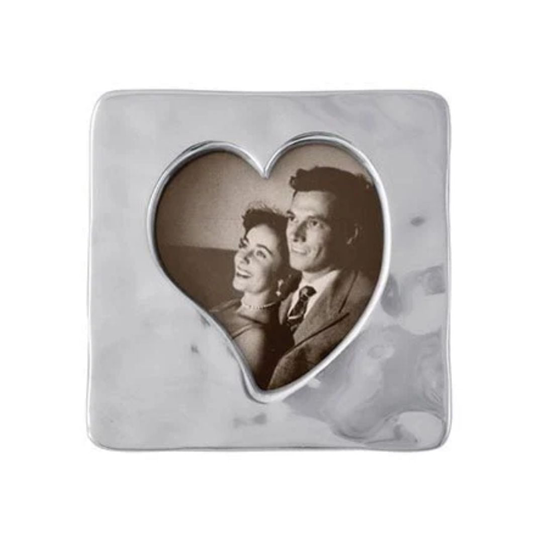 Mariposa Small Square Open Heart Frame