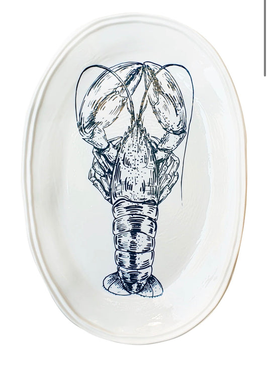 Oval Lobster Plate