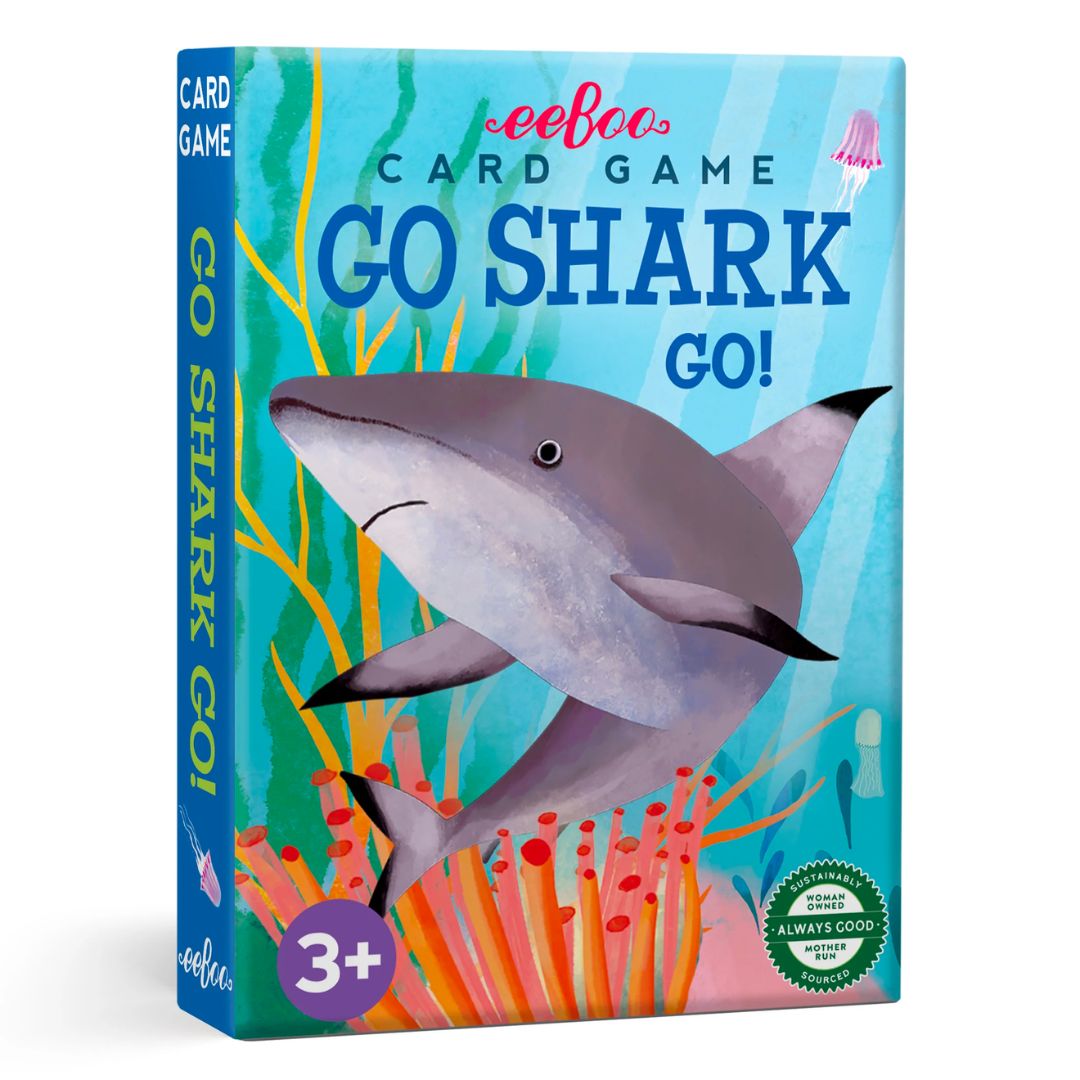 Eeboo Go Shark Go! Playing Cards
