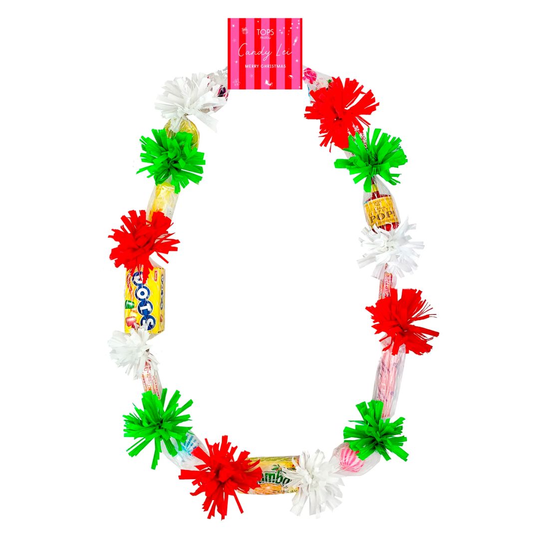 Tops Merry Christmas Candy Lei