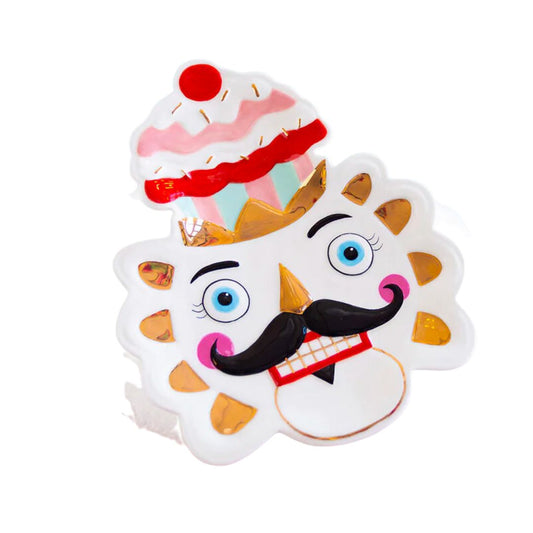 Colonel Cupcake Cookie Plate