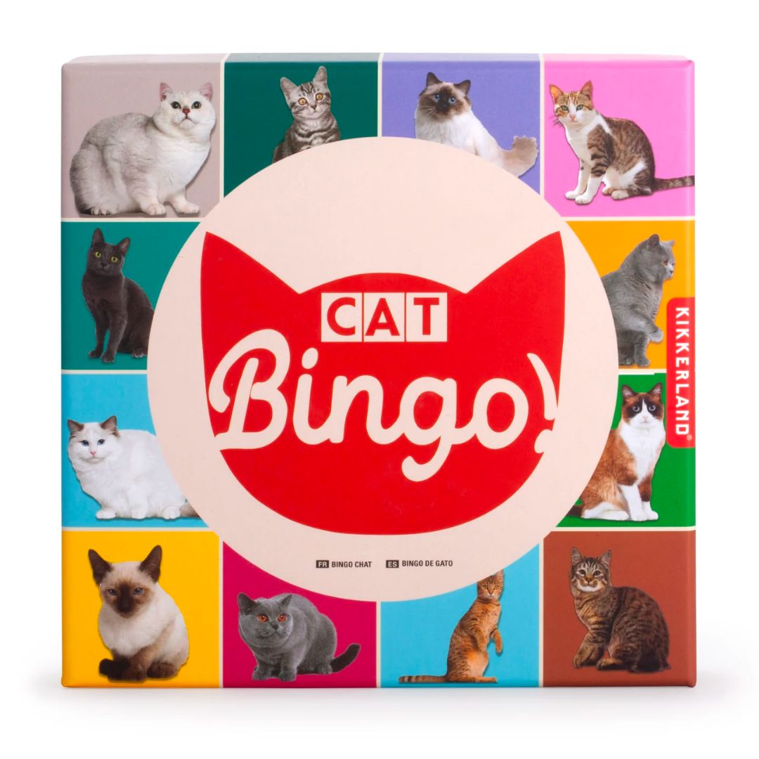 Kikkerland Cat Bingo