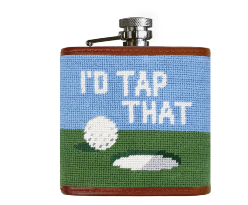 Smathers & Branson Needlepoint Flask