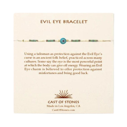 Cast of Stones Evil Eye Bracelet