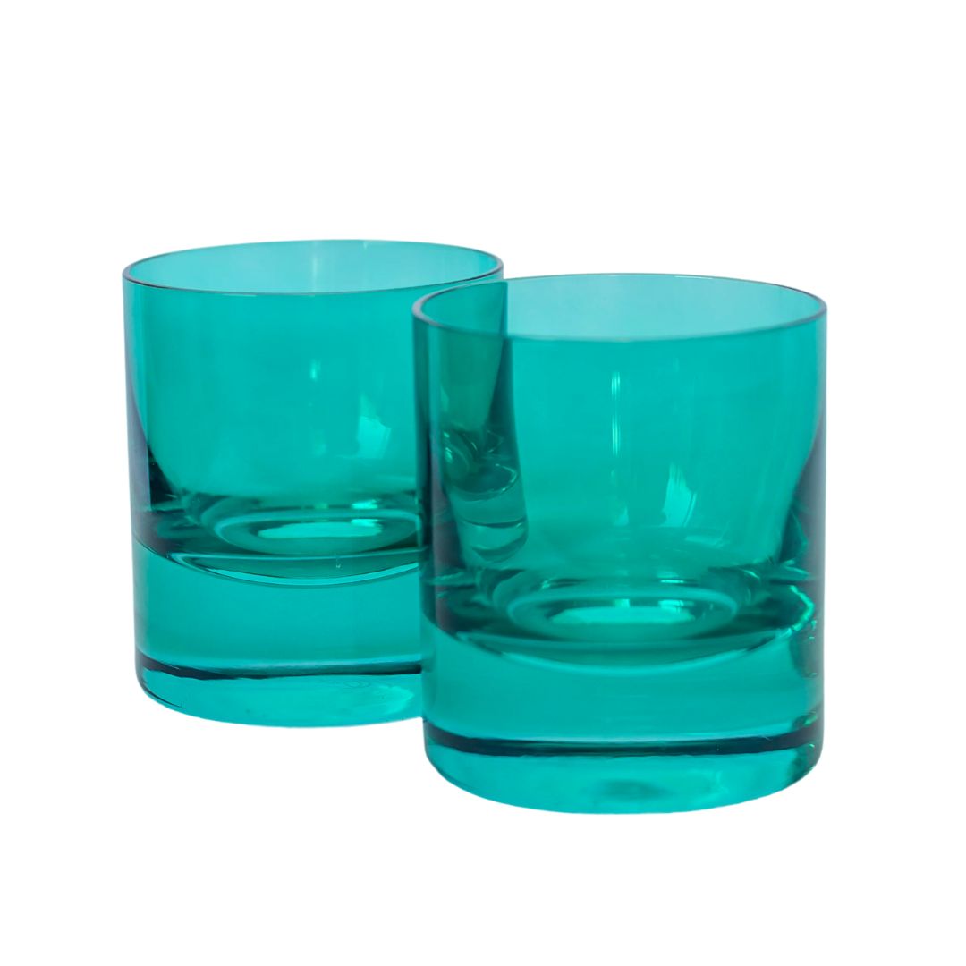 Estelle Colored Rocks Glass Set of 2