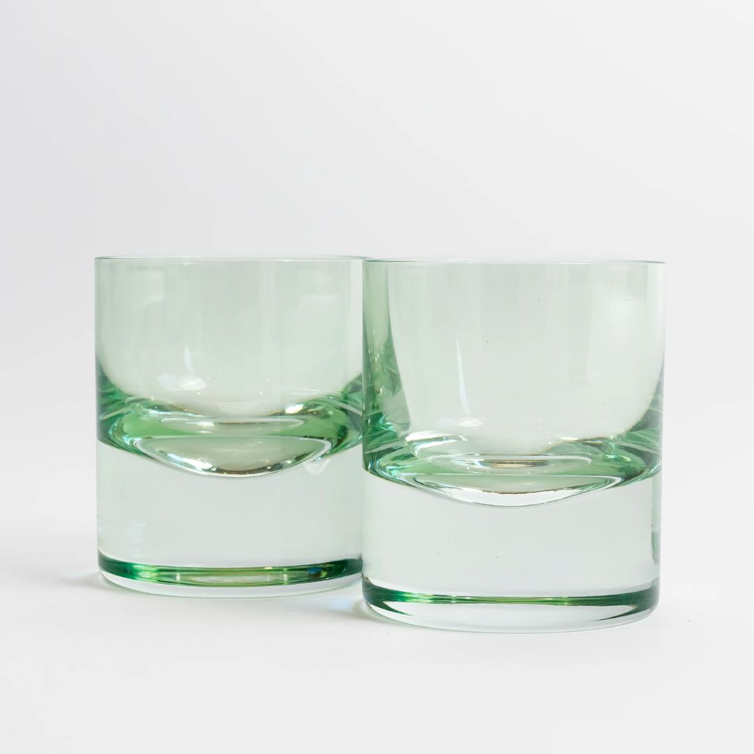 Estelle Colored Rocks Glass Set of 2