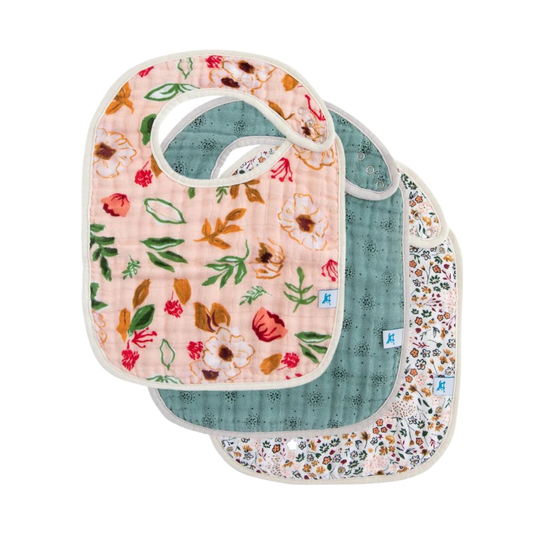 Little Unicorn Classic Bib 3 pack