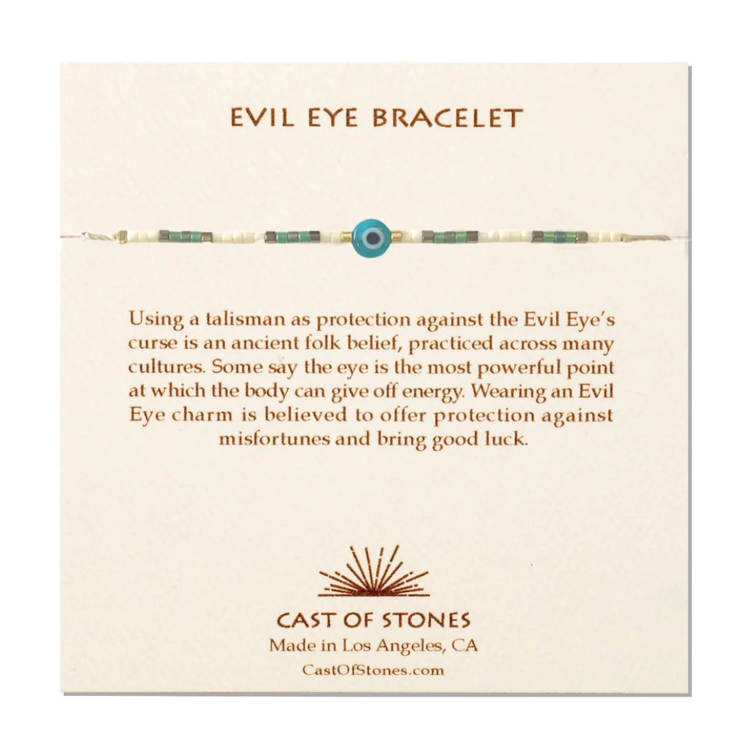 Cast of Stones Evil Eye Bracelet