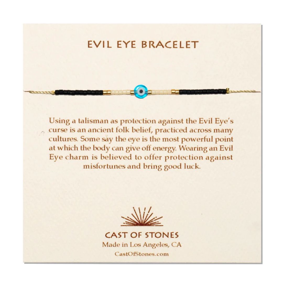 Cast of Stones Evil Eye Bracelet