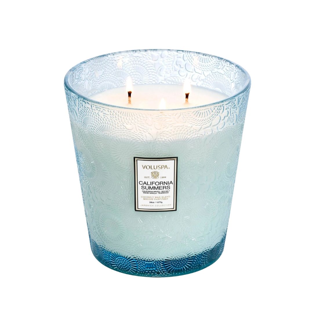 Voluspa Three Wick Hearth Candle