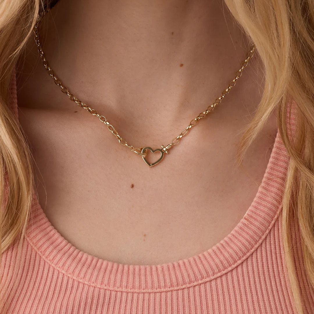 Parker Heart Necklace